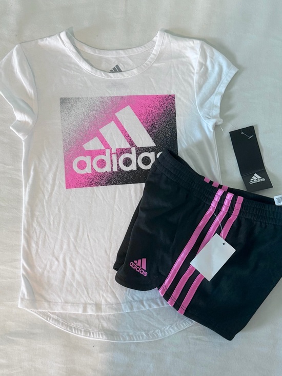 adidas Other - Adidas Girls Toddler 2pc Short Set- 5T